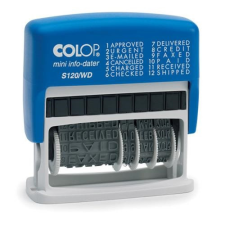  Colop Dátum+szöveg bélyegző S 120/WD bélyegző
