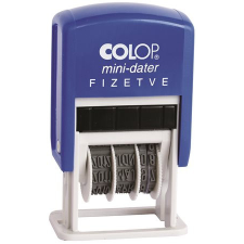 COLOP Dátumbélyegző, COLOP &quot;S 160/L&quot;, Fizetve bélyegző