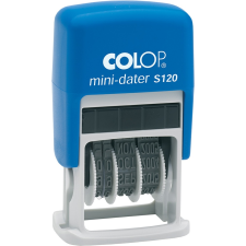 COLOP Dátumbélyegző -S 120- mini önfestékező COLOP bélyegző