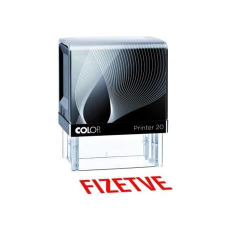 COLOP "Printer IQ 20/L" Bélyegző Fizetve (01342100) (CO01342100) bélyegző