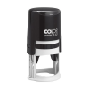  Colop Szövegbélyegző Printer R 40 fekete ház kék párnával kör lenyomattal 40 mm