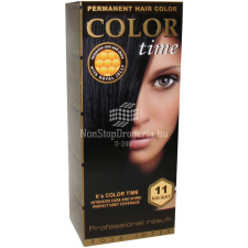  COLOR TIME hajfesték 11 - kékes fekete hajfesték, színező