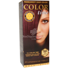  COLOR TIME hajfesték 50 - sötét mahagóni hajfesték, színező