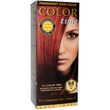 Color Time tűzvörös hajfesték 65 hajfesték, színező