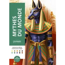  Coloriages mystères - Mythes du monde idegen nyelvű könyv