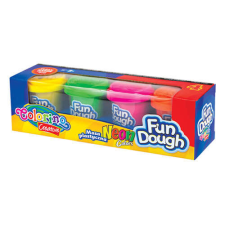 Colorino Creative FUN DOUGH gyurmakészlet - NEON színek gyurma