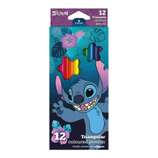  Colorino Színesceruza Stitch 12 szín háromszög színes ceruza