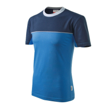 Colormix póló unisex azúrkék L férfi póló