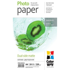 ColorWay Dual-side Matte A4, 20 db fotópapír