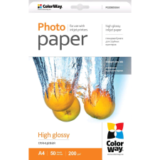 ColorWay PG200050A4 fotópapír fényes A4/50db (PG200050A4) - Fotópapír fotópapír