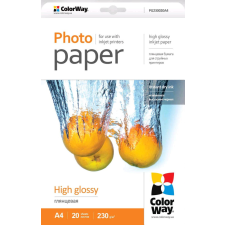 ColorWay PG230020A4 fotópapír fényes A4/20db fotópapír