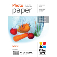 ColorWay PM190020A4 190g A4 20db Matt Fotópapír fotópapír