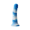  Colours - Pleasures - Yum Yum  7" Dildo - Blue