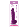  ColourSoft 5 inch Soft Dildo Purple