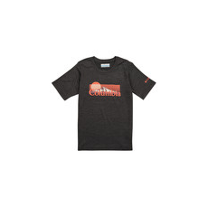 Columbia Rövid ujjú pólók Mount Echo Short Sleeve Graphic Shirt Szürke 8 Jahre