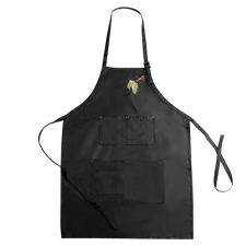 Comair Munkakötény Fekete Gold Design Logó 61x83 cm 3040189 hajápoló eszköz