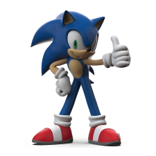 Comansi Sonic a sündisznó játékfigura 10cm - Comansi játékfigura
