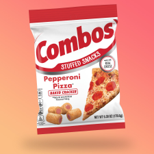  Combos Pepperoni Pizza ízű töltött kréker 178g előétel és snack