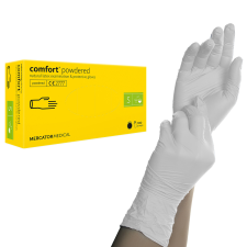 Comfort Latex gumikesztyű fehér S védőkesztyű