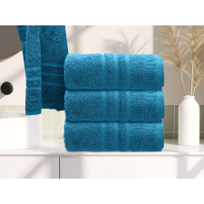 Comfort törölköző 50 x 100 cm, azúrkék, 100% pamut lakástextília