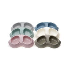 Comfy Plastic Bowl - műanyag tál (menta zöld) kutyák részére (2x0,2l) kutyafelszerelés