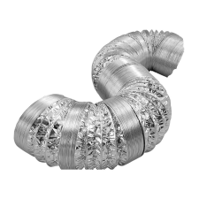 Commel flexibilis aluminium cső légcsatorna, elszívóhoz 120mm x 1,5m villanyszerelés