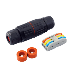 Commel kábel toldó 0,08-2,5MM2 3-as vezeték összekötvel IP68 vízálló villanyszerelés