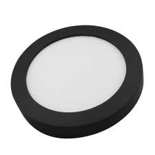 Commel LED panel kerek 18W 2700/4000/6500K 226mm fekete világítás