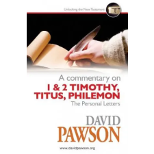 Commentary on The Personal Letters – DAVID PAWSON idegen nyelvű könyv
