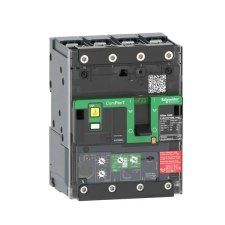  Compact NSXm Vigi megszakító 4P 100A 70kA síncsatlakozókkal C11H44V100B Schneider villanyszerelés