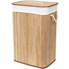 Compactor Bamboo - téglalap alakú, natúr, 40 x 30 x m60 cm bútor
