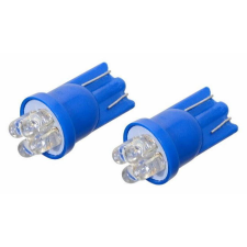 Compass 4LED, 12V, T10, izzó, kék, 2 darab (33712) autóalkatrész