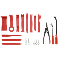 Compass sada nářadí pro demontáž čalounění a autorádií, 19 ks autóalkatrész