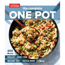  Complete One Pot Cookbook – America's Test Kitchen idegen nyelvű könyv