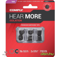 Comply Isolation T-600 memóriahab fülilleszték M fekete audió kellék