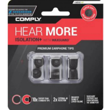 Comply Tx-167 Sennheiser Edition Különleges memóriahab fülilleszték waxguarddal S fekete audió kellék