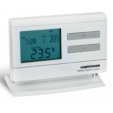 Computherm Q7RF vezeték nélküli programozható digitális szobatermosztát LCD kijelzővel fűtésszabályozás