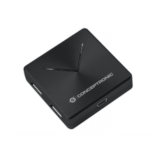 Conceptronic 4-Port USB 3.0 HUB Black hub és switch