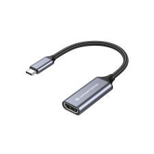 Conceptronic Kábel - ABBY09G (USB-C to HDMI, 4K/60Hz, szürke) kábel és adapter