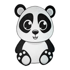  Conceptum Hypnose Carpet (100 x 160) White Black Kids-1 lakástextília