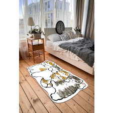 Conceptum Hypnose Carpet (40 x 60) White Wookece1375 lakástextília