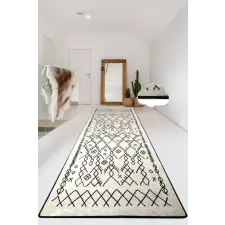  Conceptum Hypnose Hall Carpet (100 x 300) Ecru Chart - Ecru lakástextília