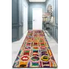  Conceptum Hypnose Hall Carpet (80 x 150) Multicolor Circulo Djt