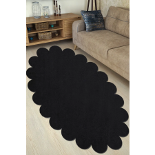  Conceptum Hypnose szőnyeg (80 x 120) Black Ellipse Daisy - Fekete lakástextília