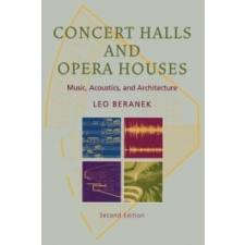 Concert Halls and Opera Houses – Leo Beranek idegen nyelvű könyv