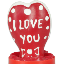  CONDOMERIE – kézzel festett szív alakú óvszer, I love you óvszer