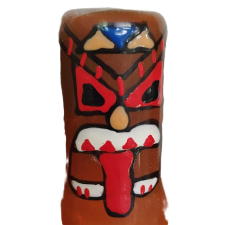  CONDOMERIE – kézzel festett Tiki totem óvszer óvszer