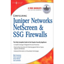  Configuring Juniper Networks NetScreen and SSG Firewalls – Cameron idegen nyelvű könyv