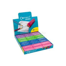Connect Radír háromszögletű hasáb színes 48 db/kínáló doboz (45x15x15mm,) (CONNECT_107027) radír