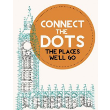  Connect the Dots Activity Book: The Places We'll Go: Ultimate Dot to Dot Puzzle Book for Kids and Adults to Challenge Your Brain and Relieve Stress - – Jenny Demarce idegen nyelvű könyv